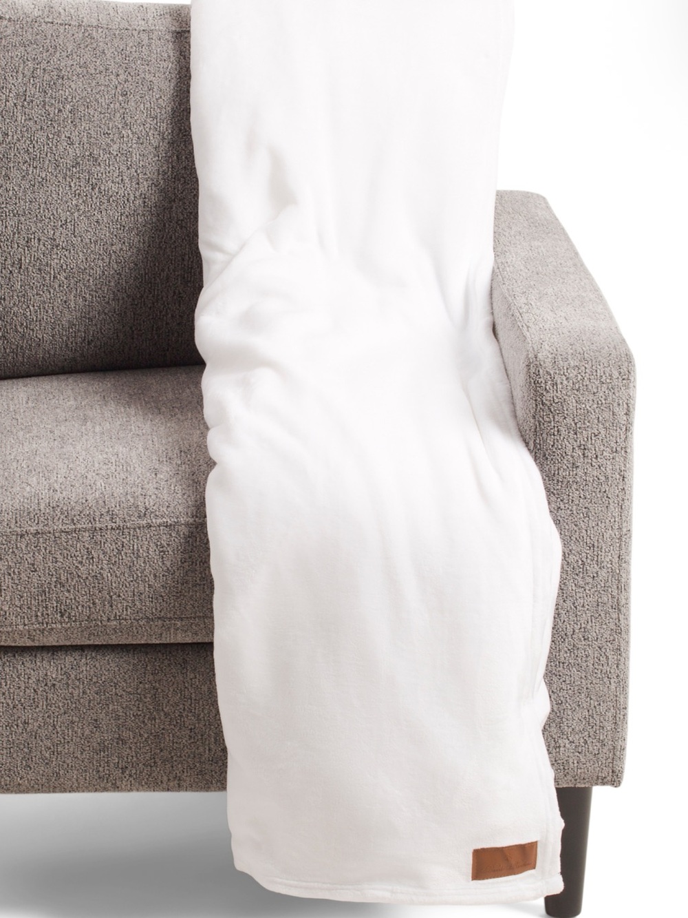 BROOKS BROTHERS Full/Queen Oversized Fleece Blanket=98” x 92”